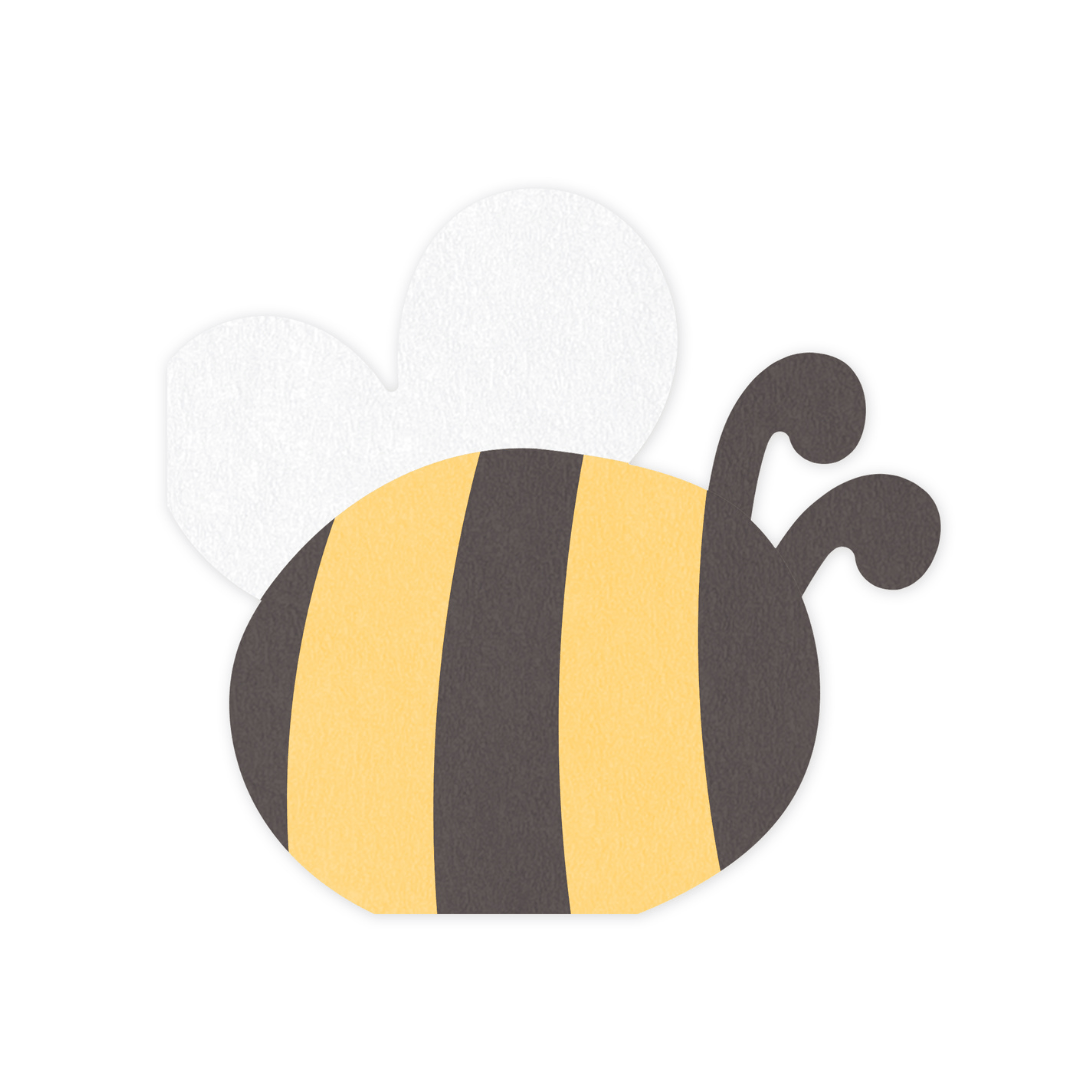 Bee Party Napkins x 12 Napkins Bee Party Napkins x 12
