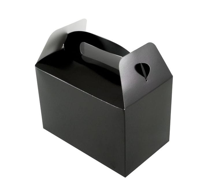 party box Black Party Boxes x 6