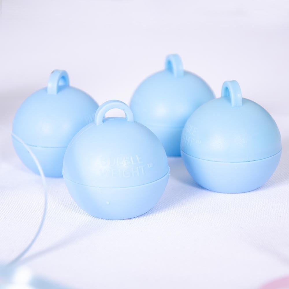 Bubble Balloon Weights - Pale Blue x 4 balloon weight Bubble Balloon Weights - Pale Blue x 4