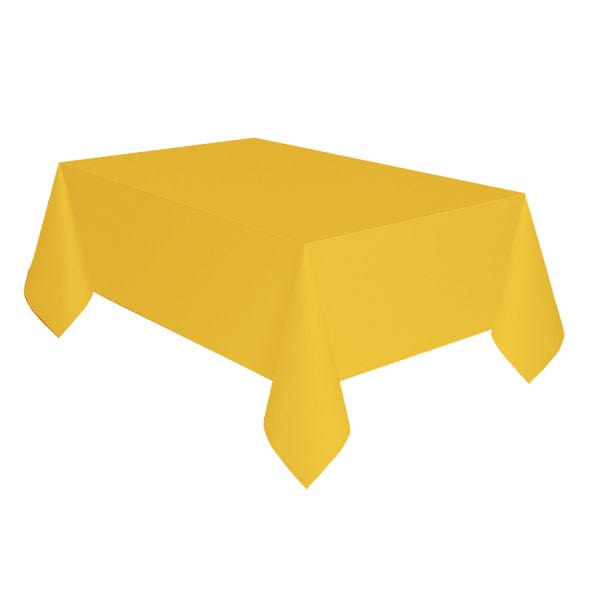 Paper Cup Buttercup Yellow Paper Party Tablecover