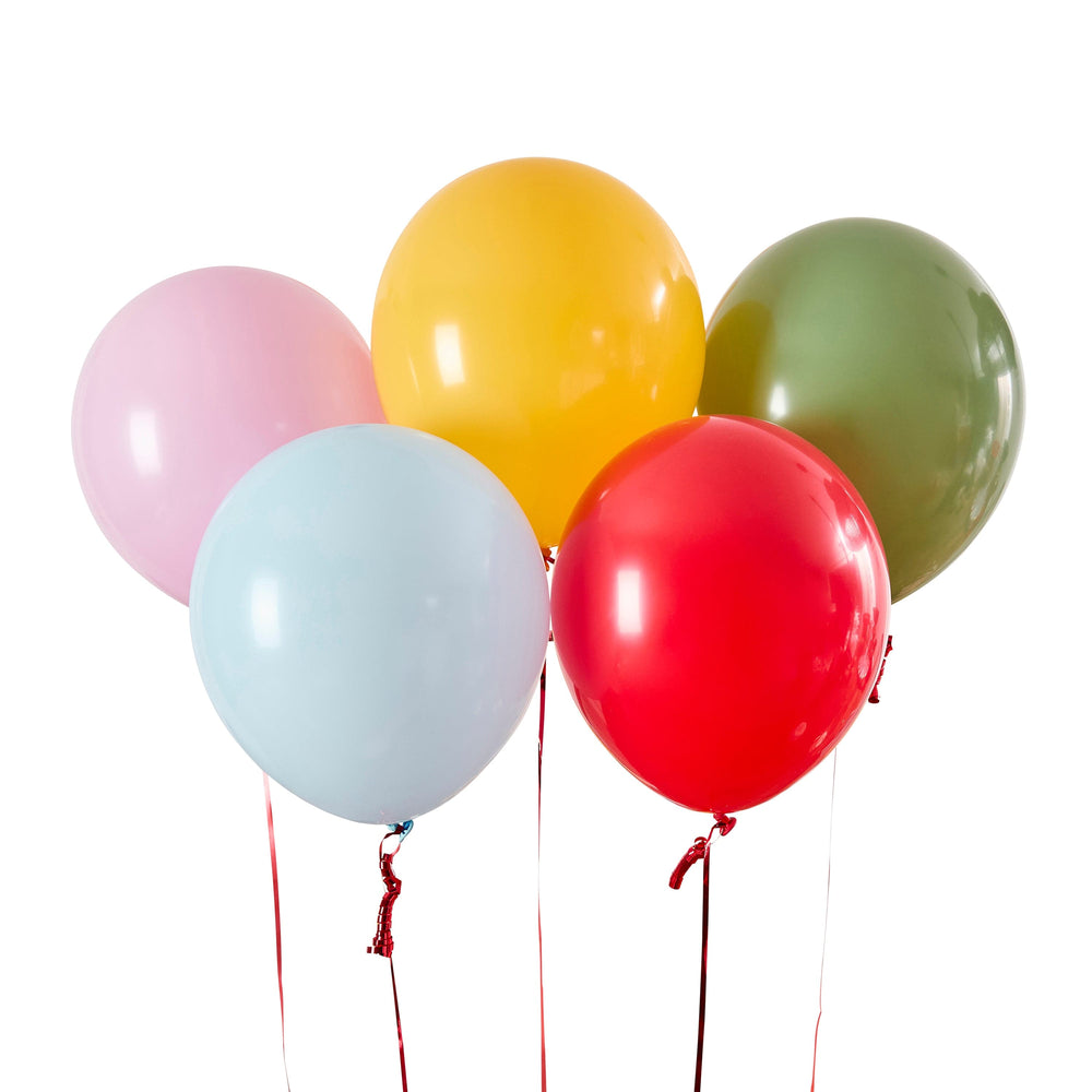Circus Party 12" Balloons x 5 Balloons Circus Party 12" Balloons x 5