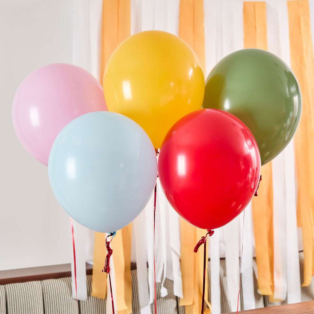 Circus Party 12" Balloons x 5 Balloons Circus Party 12" Balloons x 5