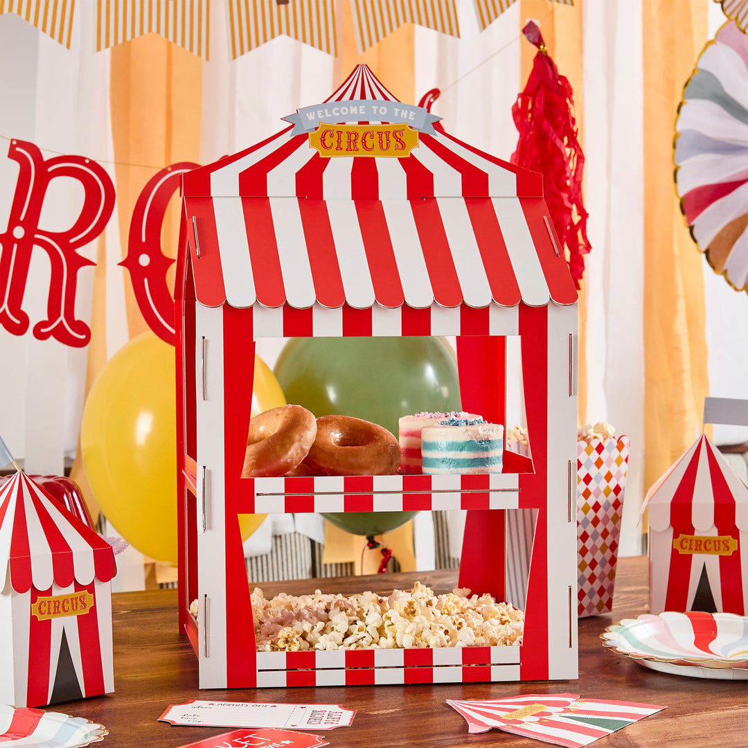 Circus Party Food Stand- Circus Theme Party Decorations snack box Circus Party Food Stand