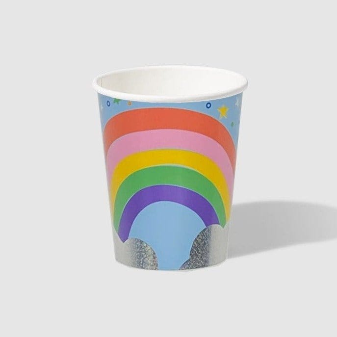 Coterie Party Supplies - Sparkella Rainbow Party Cups x 10 Party Supplies Coterie x Sparkella Rainbow Party Cups x 10