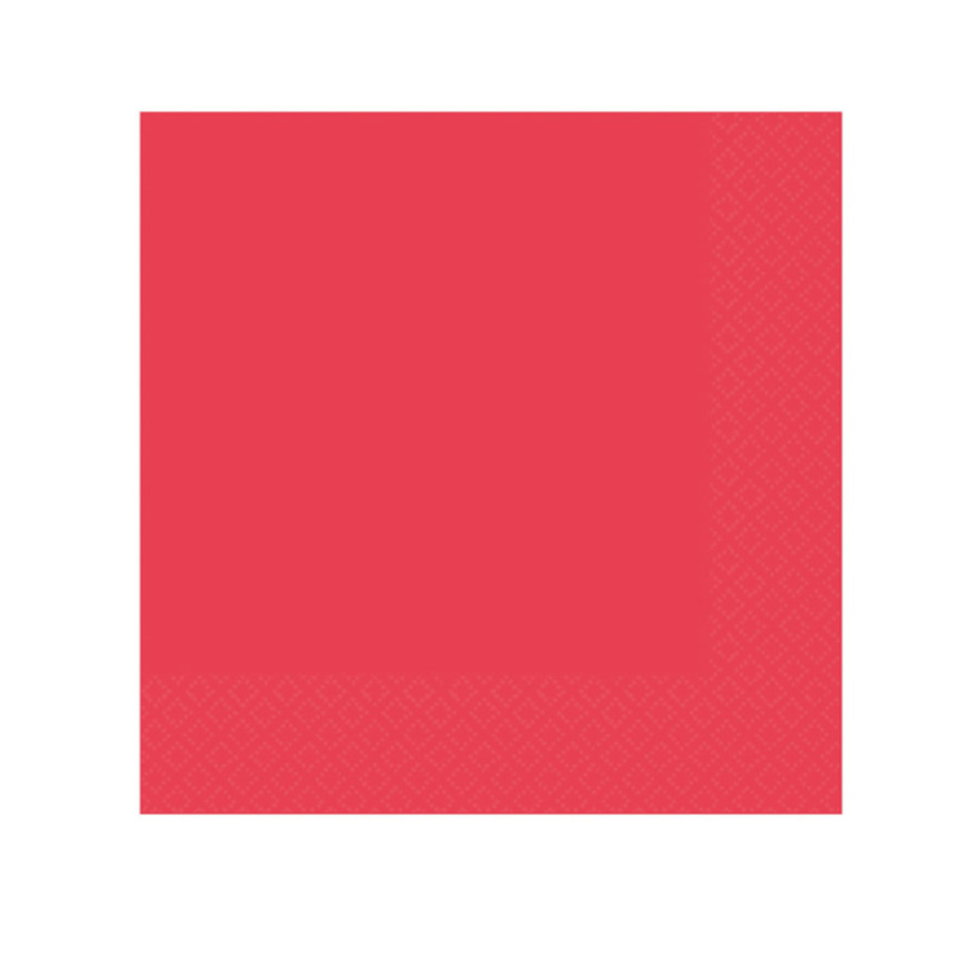 Fiesta Red Paper Party Napkins x 20 - Red Party Supplies Paper Napkins Fiesta Red Paper Party Napkins x 20