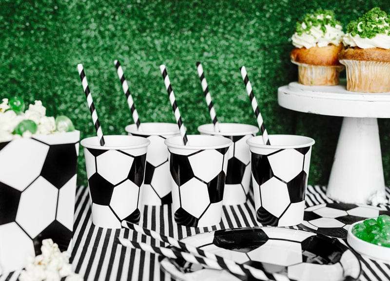 party cups Football Party Cups x 6