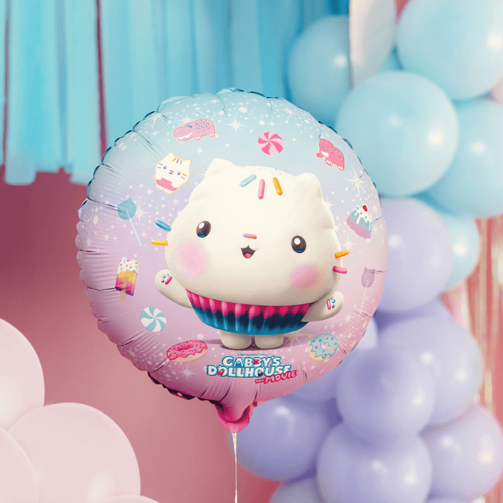 Gabby's Dollhouse Cakey Foil Balloon (18 inch) - Gabby's Dollhouse Party Supplies Foil Balloon Gabby's Dollhouse Cakey Foil Balloon (18 inch)