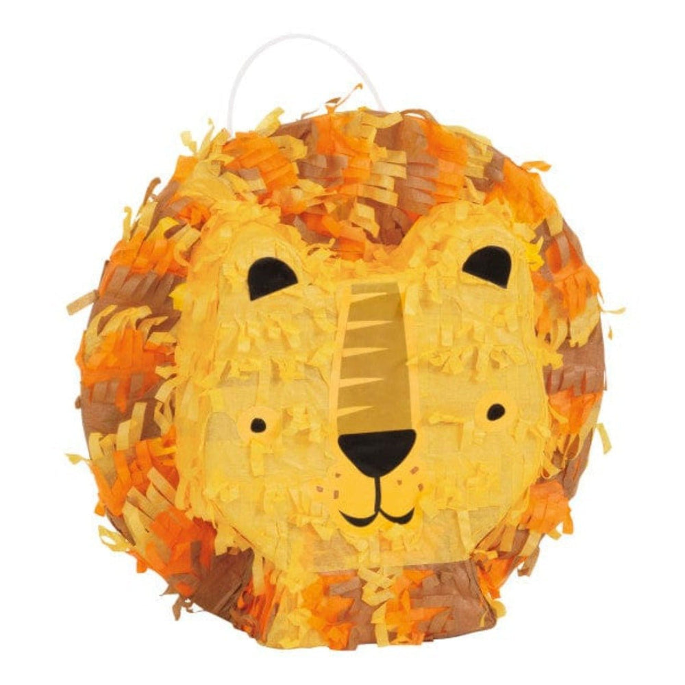 Mini Lion Party Piñata - Party Deco Piñatas Mini Lion Party Piñata