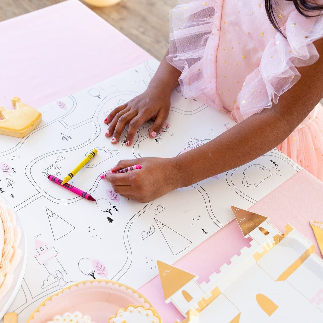 My Mind's Eye - Princess Party Tabler unner Tablecloths Princess Party Tablerunner