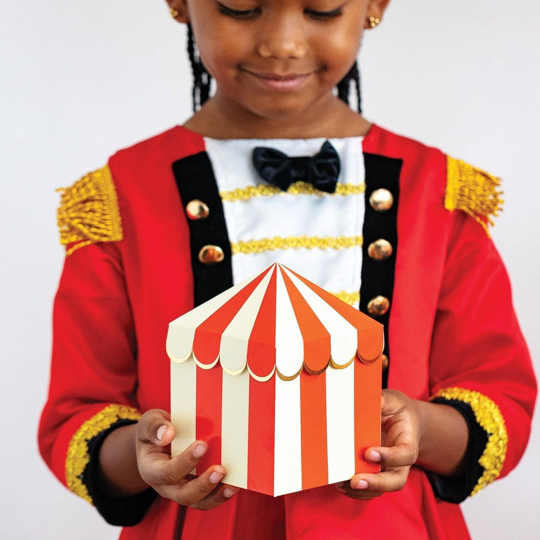 My Minds Eye - Carnival Party Tent Favour/Treat Boxes x 8 party box Carnival Party Tent Favour/Treat Boxes x 8