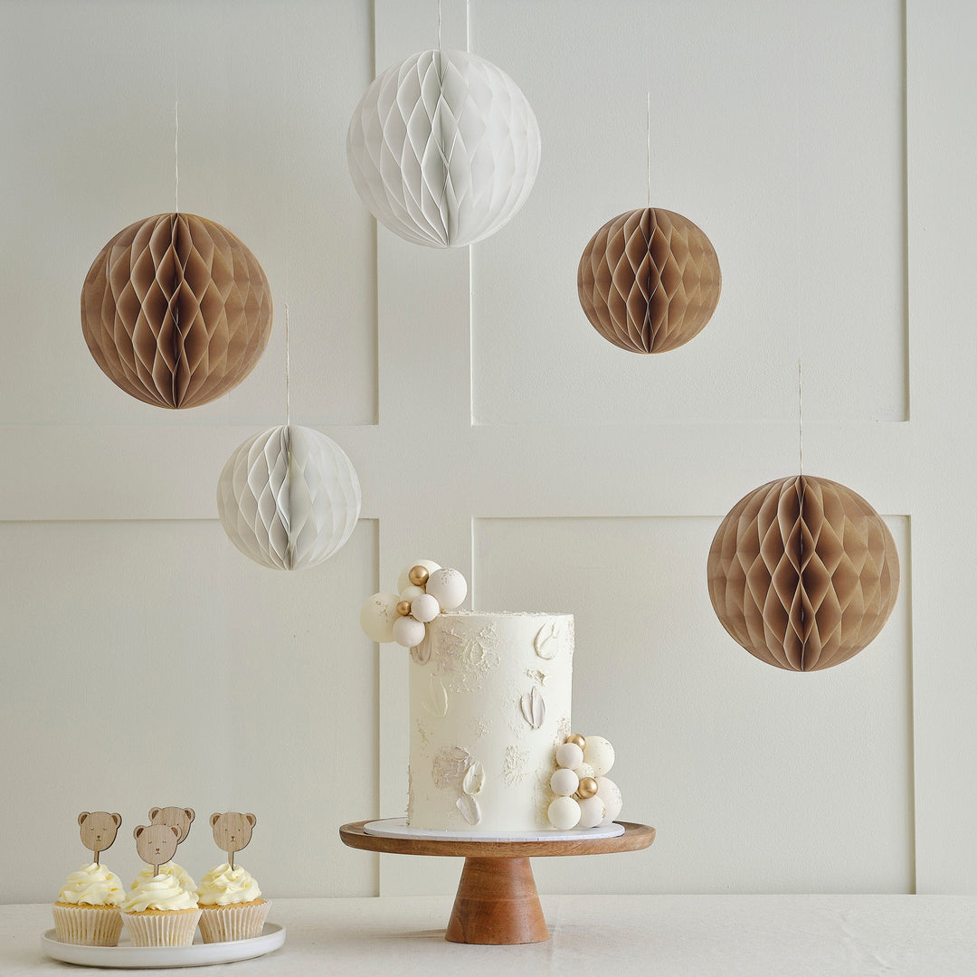 Paper Decoration Neutral Honeycomb Hanging Decorations