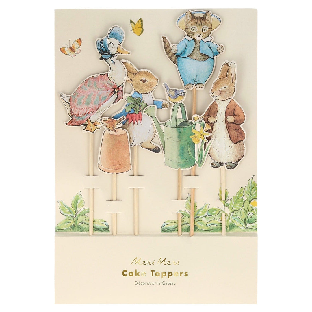 cake toppers Peter Rabbit™ & Friends Cake Toppers x 6