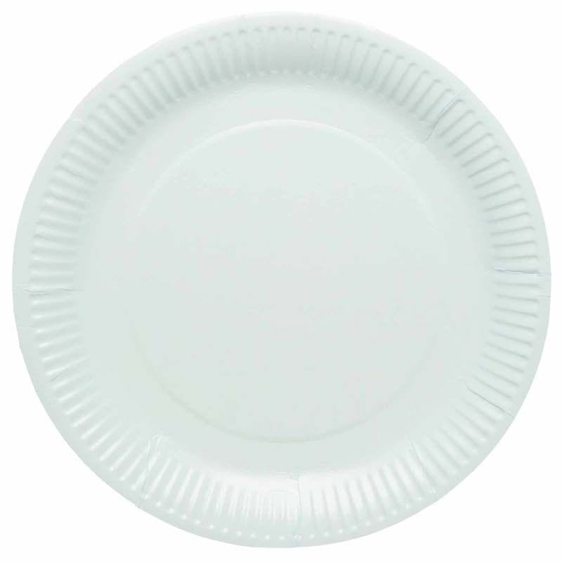 Plain Duck Egg Blue Paper Plates x 8 - Duck Egg Party Supplies Disposable Plates Plain Duck Egg Blue Paper Plates x 8