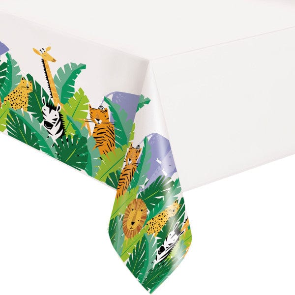 Party Supplies Animal Safari Plastic Table Cover