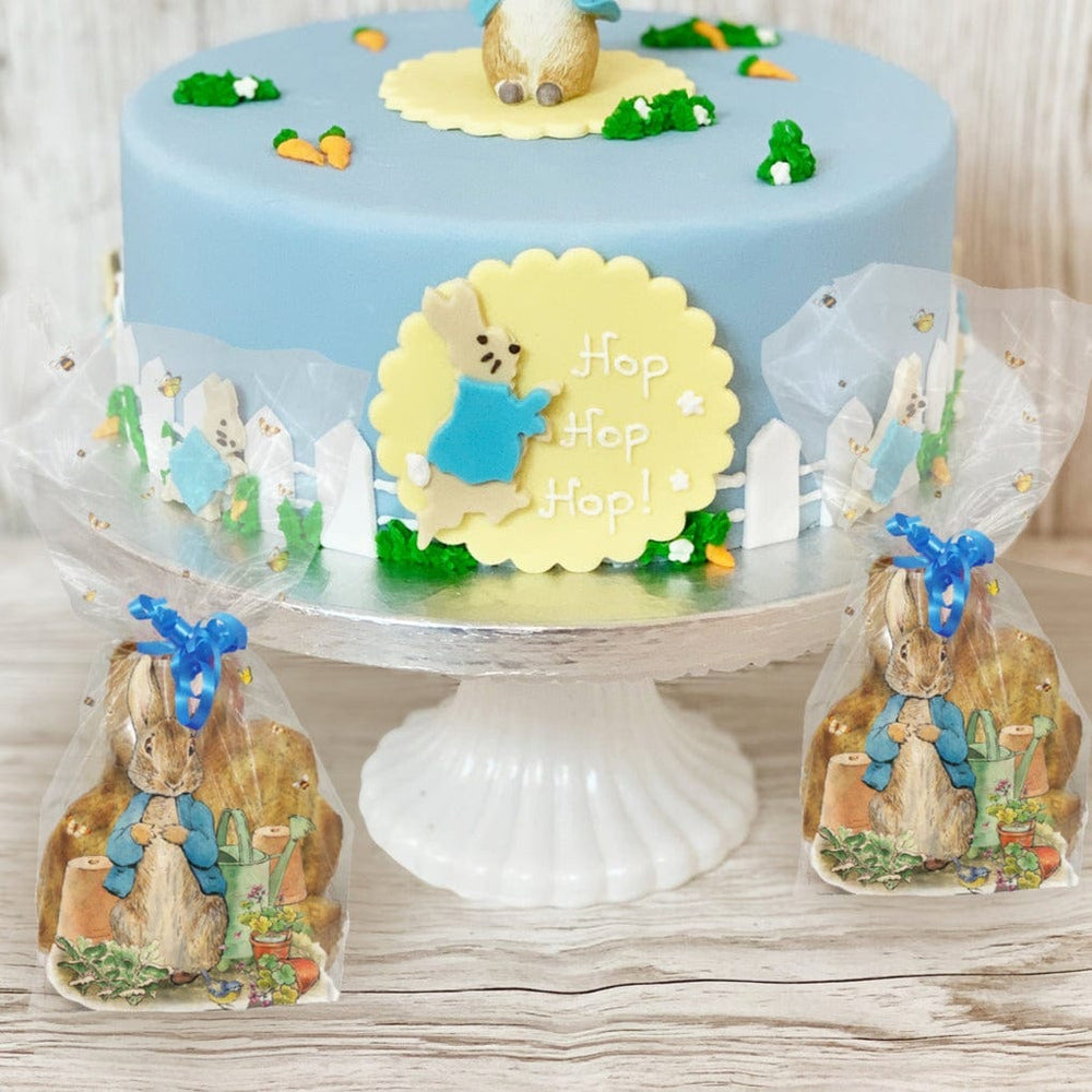 Party Supplies Beatrix Potter™ Peter Rabbit™ Cello Treat Bags with Twist Ties