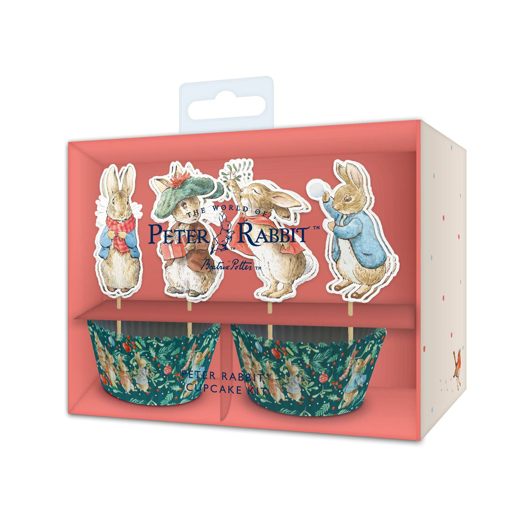 Cake Decorating Supplies Beatrix Potter™ Peter Rabbit™ Christmas Festive Cupcake Kit
