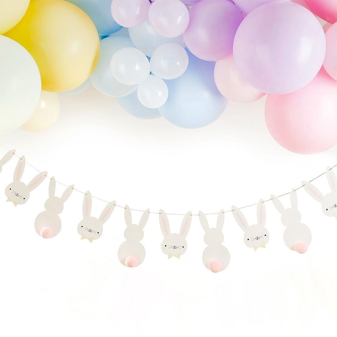 Bunting Easter Bunny Pom Pom Garland