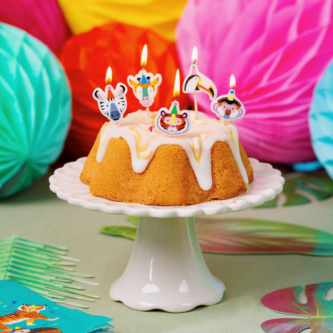 Decorating Confetti Bundt Cake Funfetti Cake Recipe BBC Food