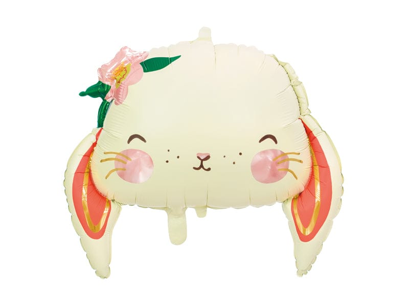 Party Deco Party Decorations - Cute Rabbit Head Foil Balloon Balloons Cute Rabbit Head Foil Balloon