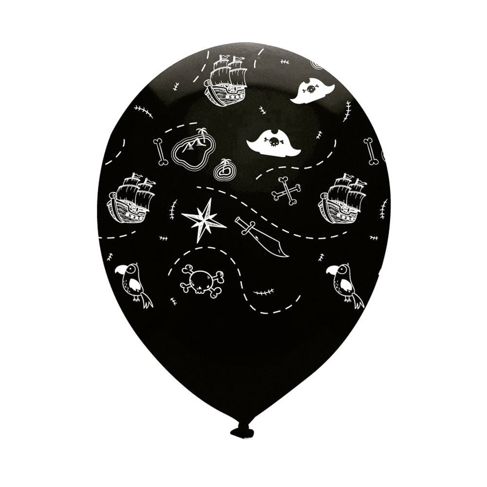 Pirate Latex Party Balloons x Pirate Party Decorations