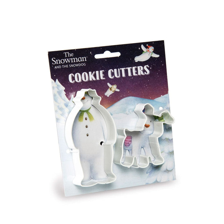 Cake Decorating Supplies The Snowman and The Snowdog Christmas Cookie Cutter Set