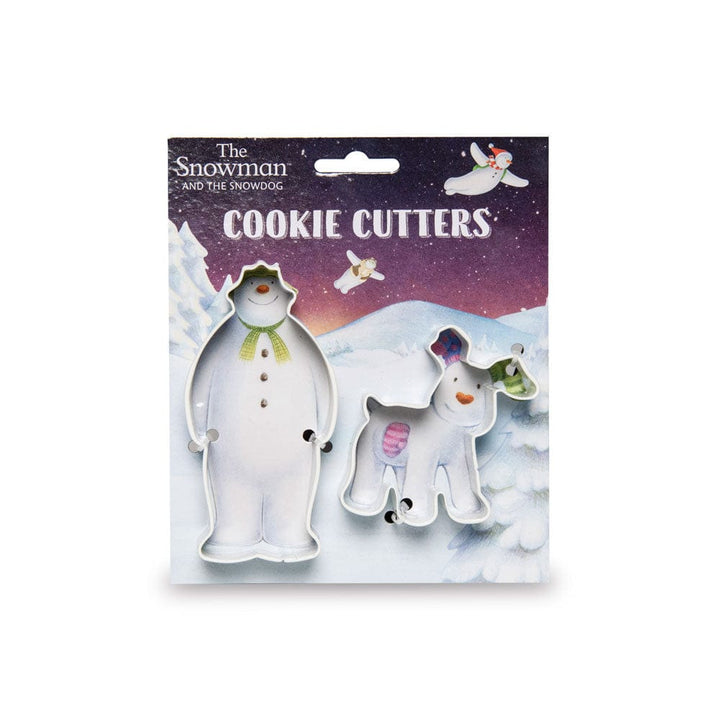 Cake Decorating Supplies The Snowman and The Snowdog Christmas Cookie Cutter Set