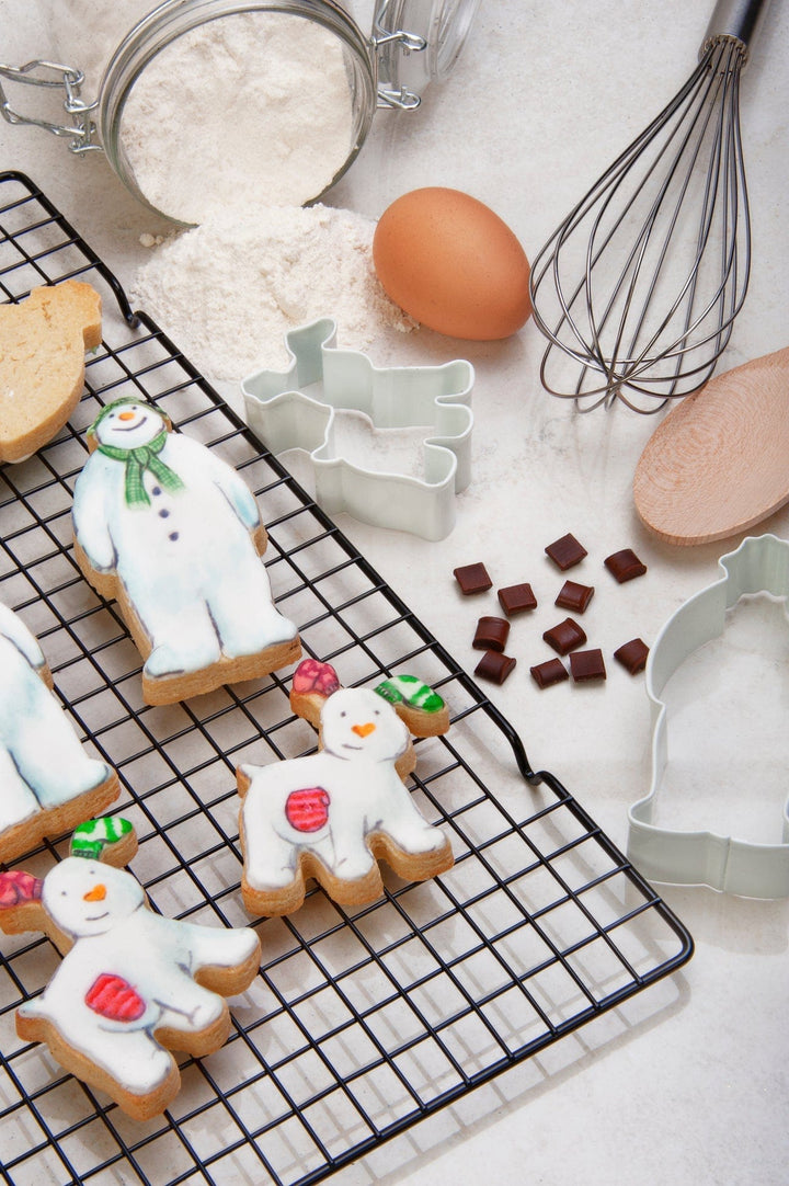 Cake Decorating Supplies The Snowman and The Snowdog Christmas Cookie Cutter Set
