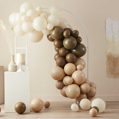 How to build a balloon garland at home
