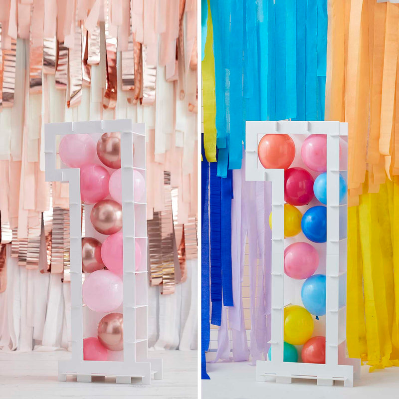 Balloon Mosaic Number Stands