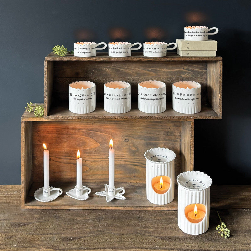 East of India Candle Holders