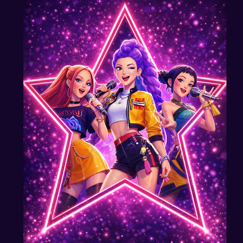 K-Pop Demon Hunters Party