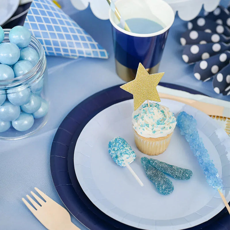 Blue Party Supplies - Little Big Party Co.