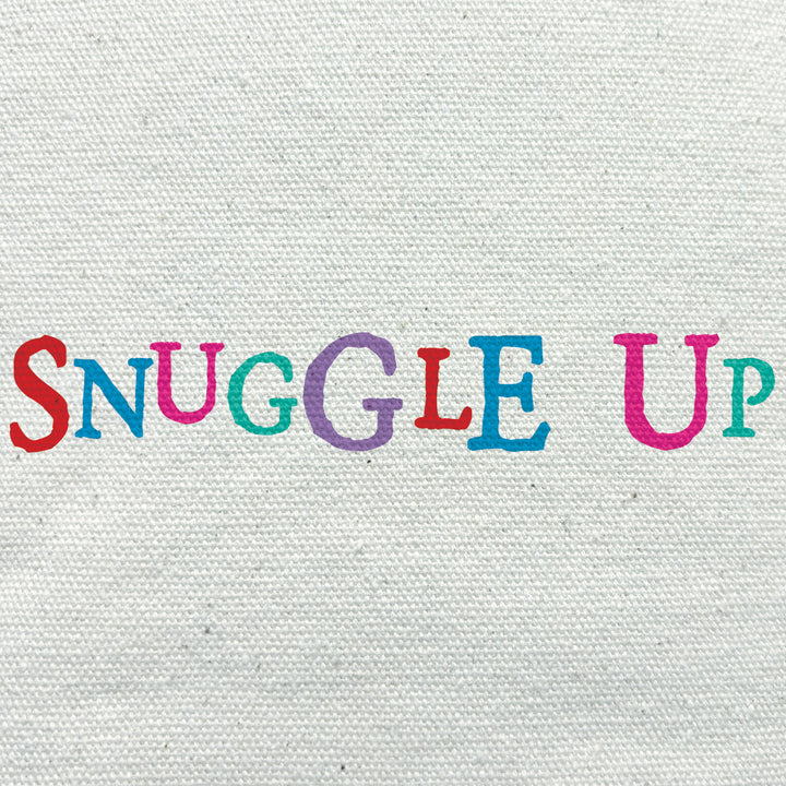 East of India Cotton Cushion - Snuggle Up