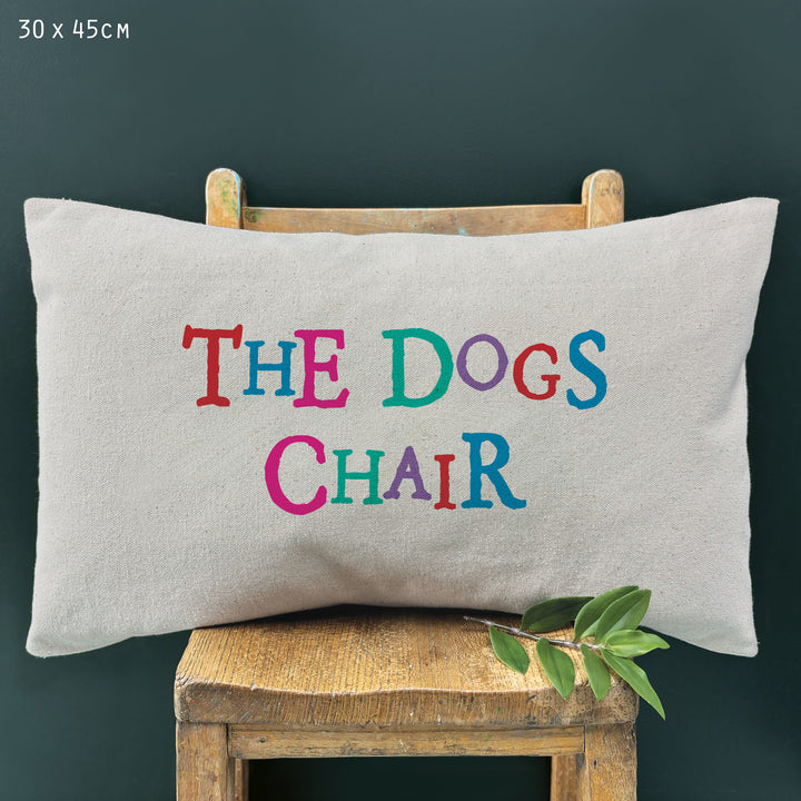 East of India Cotton Cushion - The Dogs Chair