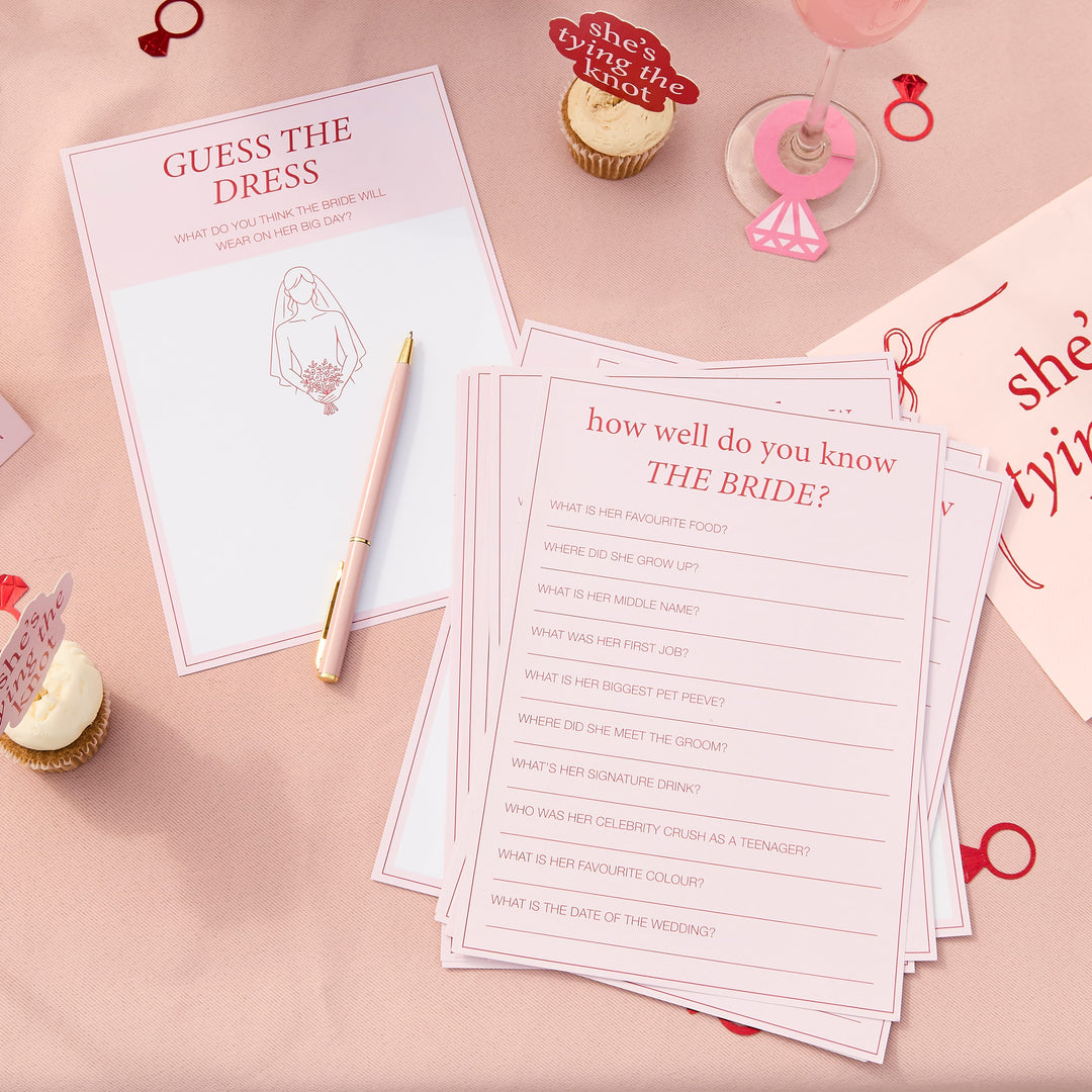12 Pack Hen Party Activity Pack - Hen Party Supplies UK Party Games 12 Pack Hen Party Activity Pack