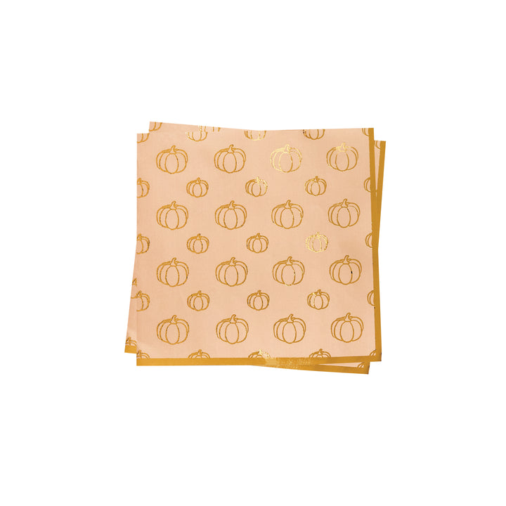 16 Pack Pumpkin Paper Napkins | Halloween Party Supplies UK Tableware 16 Pack Pumpkin Paper Napkins
