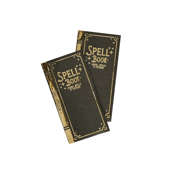 16 Pack Spell Book Paper Napkins | Halloween Party Supplies UK Paper Napkins 16 Pack Spell Book Paper Napkins