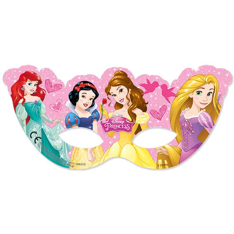 Disney Princess die-cut party mask
