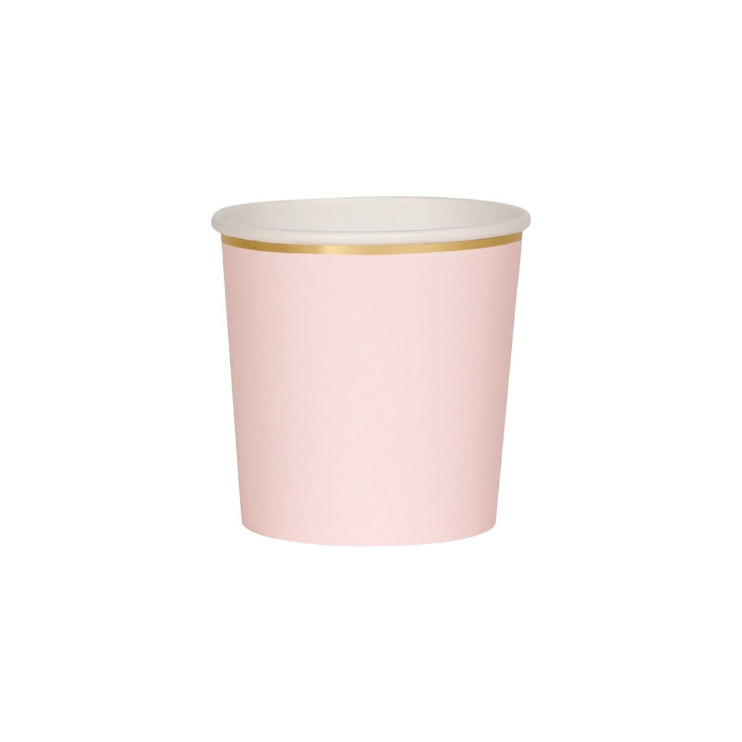 Dusky Pink Tumbler Party Cups x 8