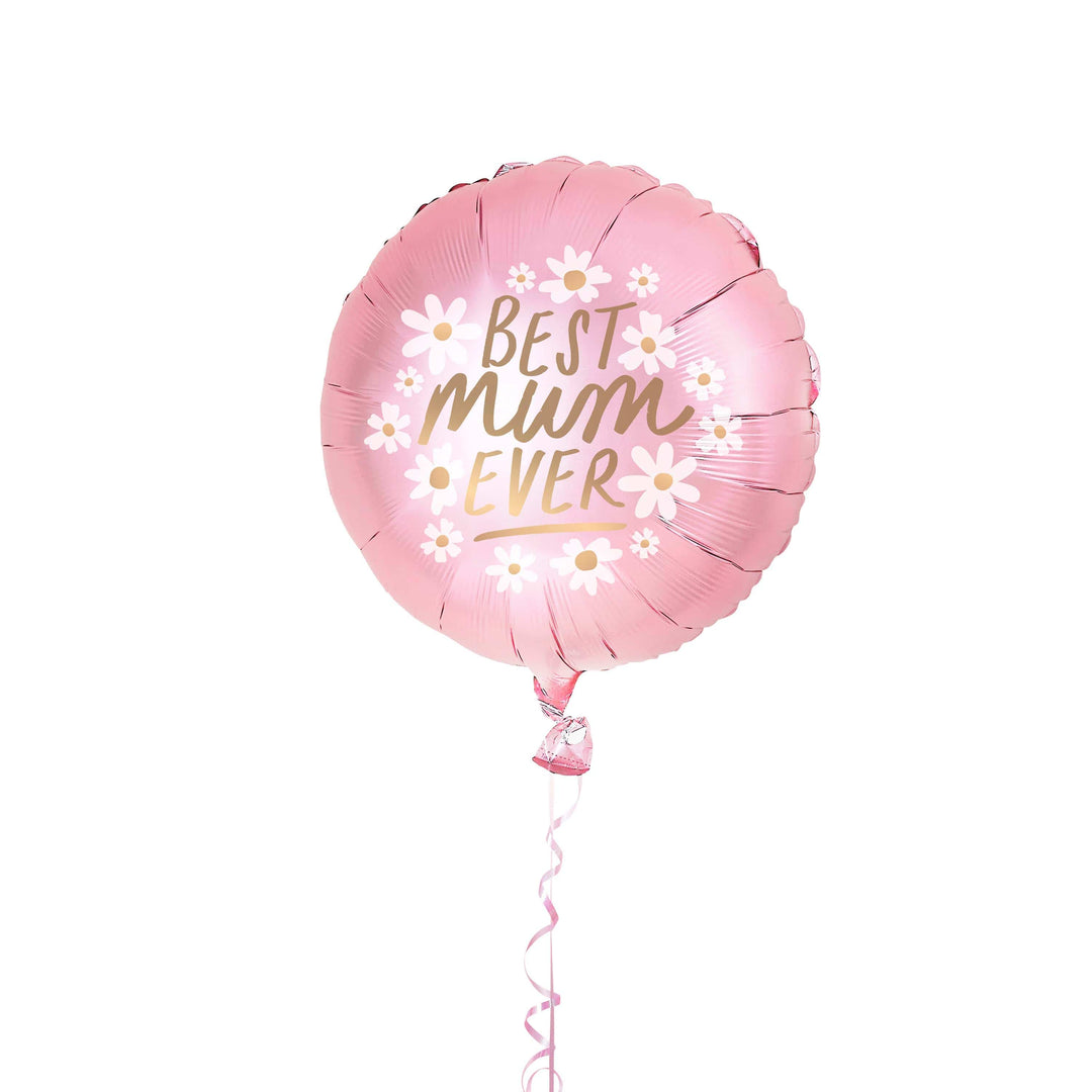 20" Pink Best Mum Ever Foil Balloon | Mother&