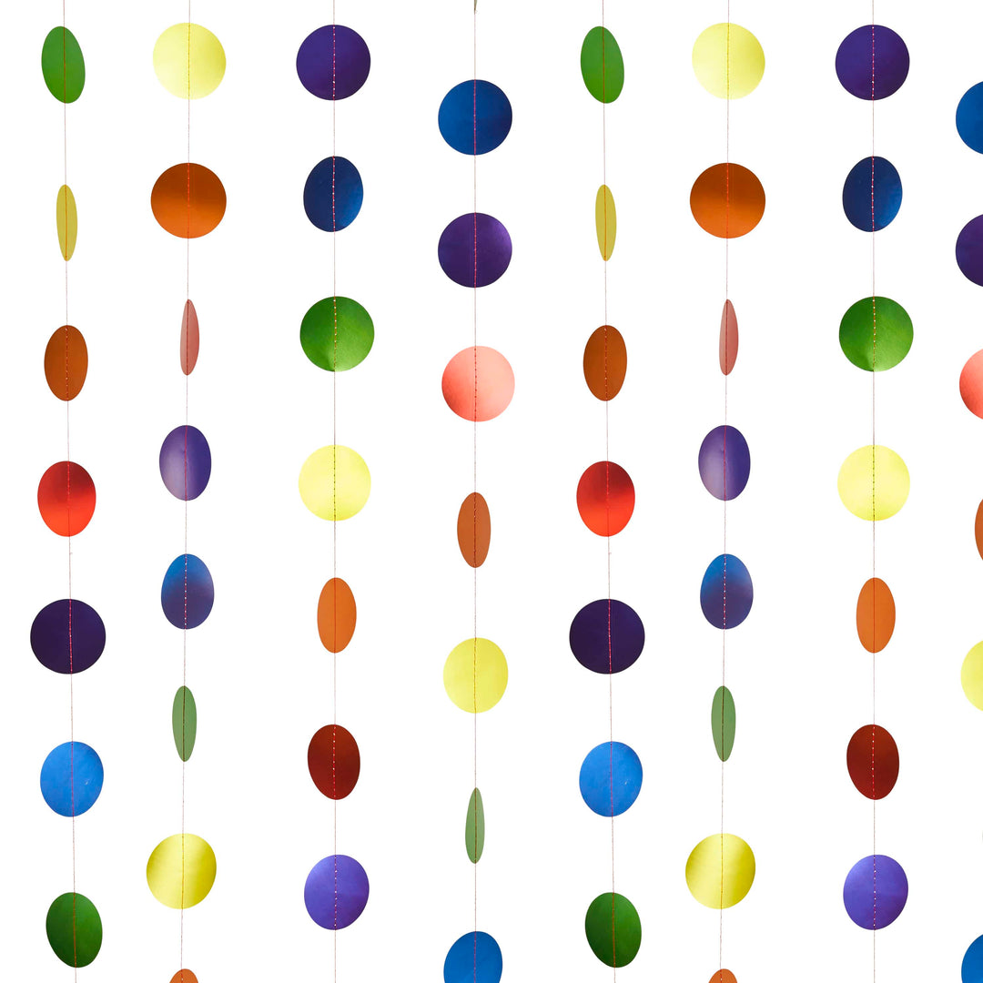 20m Rainbow Disc Backdrop | Pride Party Supplies UK Backdrops 20m Rainbow Disc Backdrop