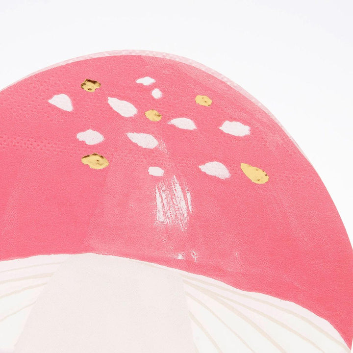Fairy Mushroom Party Napkins