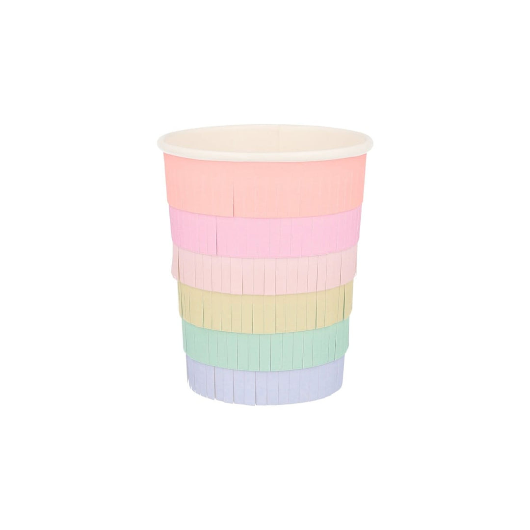 Rainbow Sun Party Cups x 8