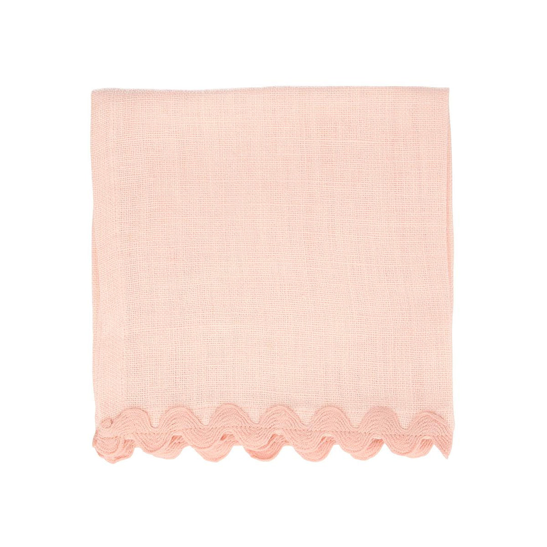 Pastel Ricrac Linen Napkins x 4