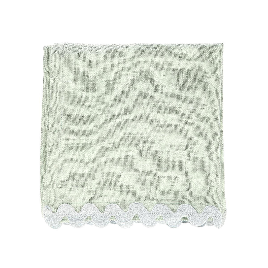 Pastel Ricrac Linen Napkins x 4