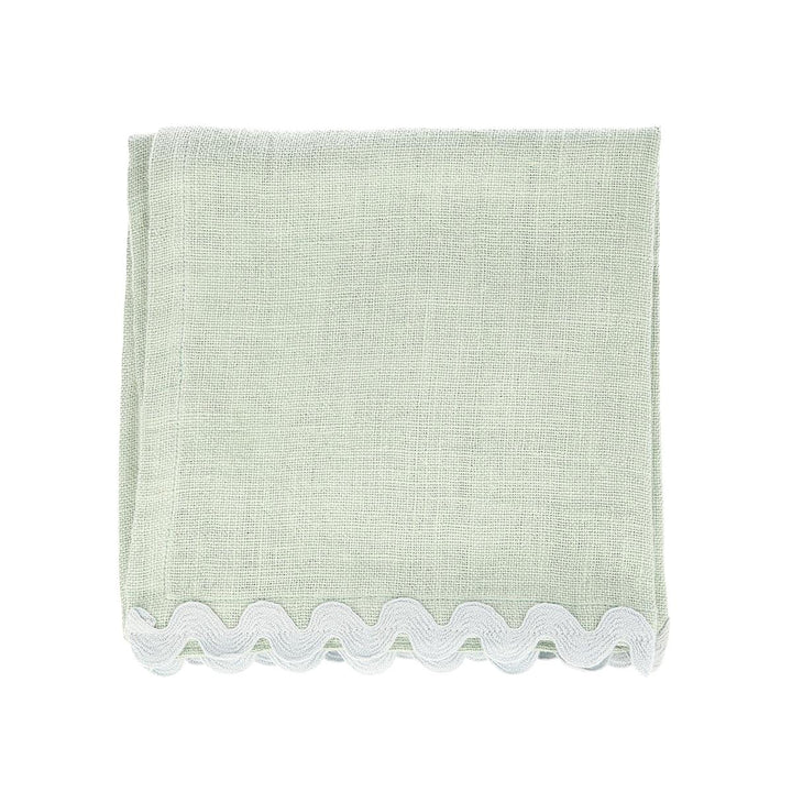 Pastel Ricrac Linen Napkins x 4