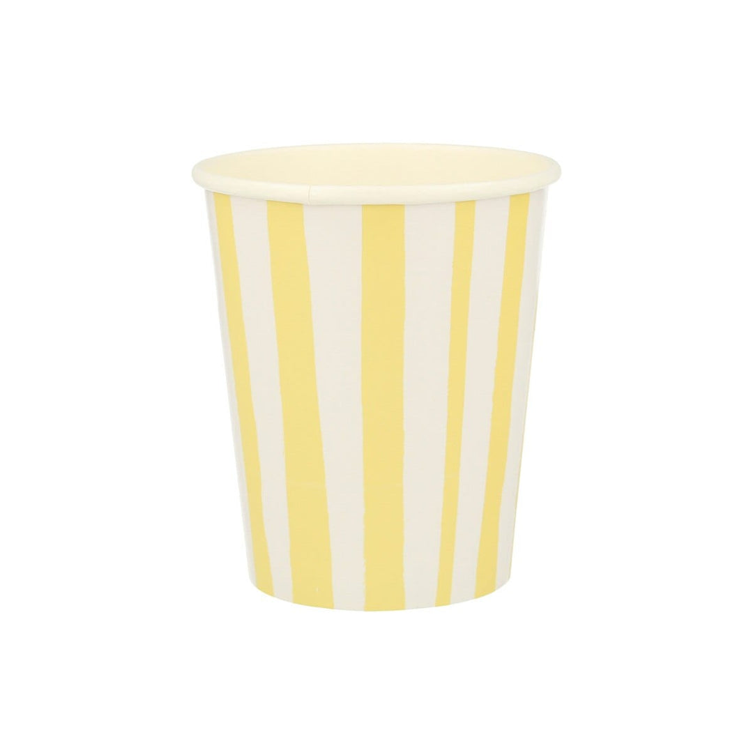 Mixed Stripe Party Cups x 8