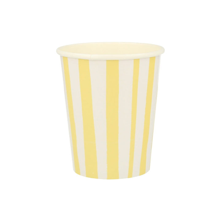 Mixed Stripe Party Cups x 8