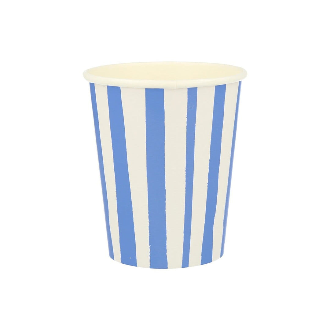 Mixed Stripe Party Cups x 8