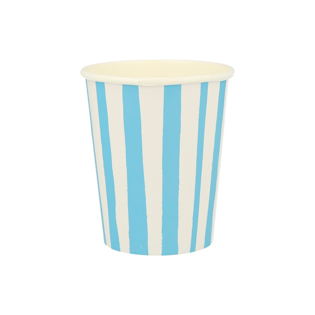 Mixed Stripe Party Cups x 8